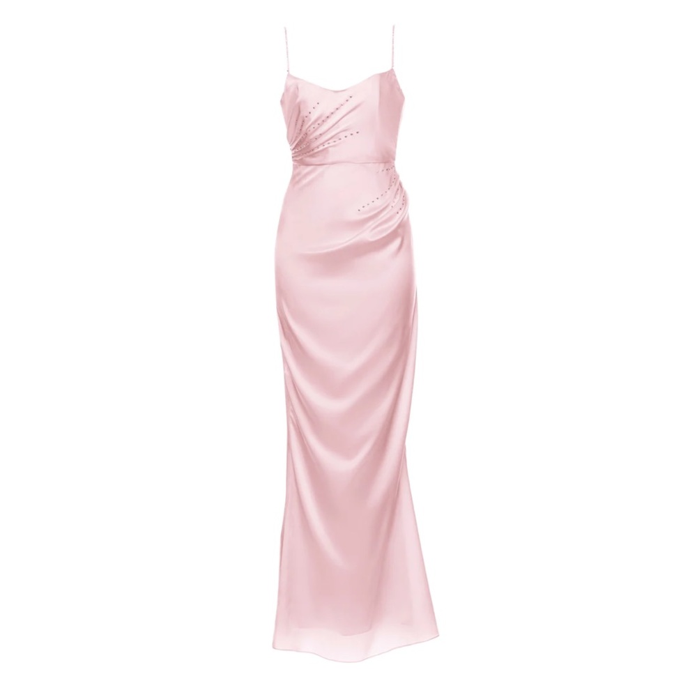 The Bar Yves Gown in Rosé